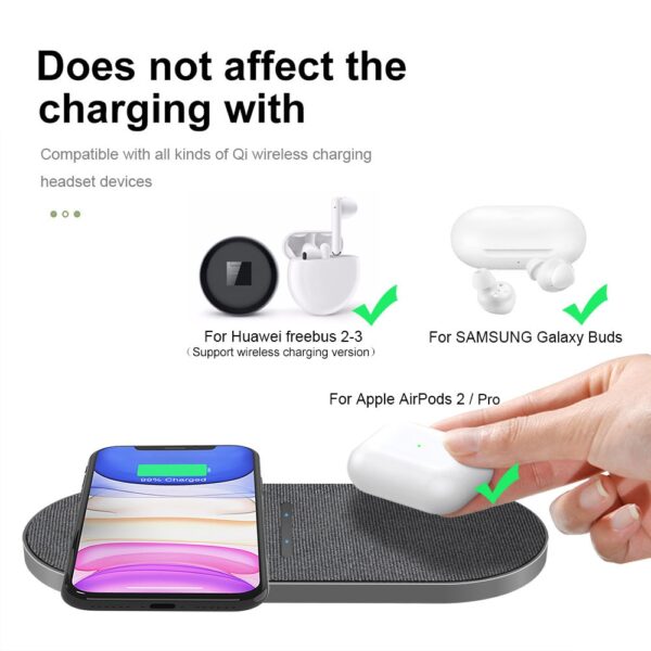 Dual Wireless Charging Pad - Image 6